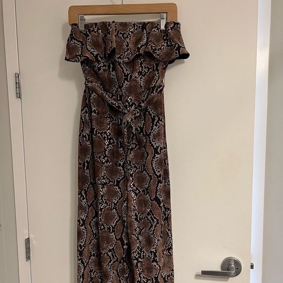 Python Pattern Jumpsuit - Picture 2 of 6